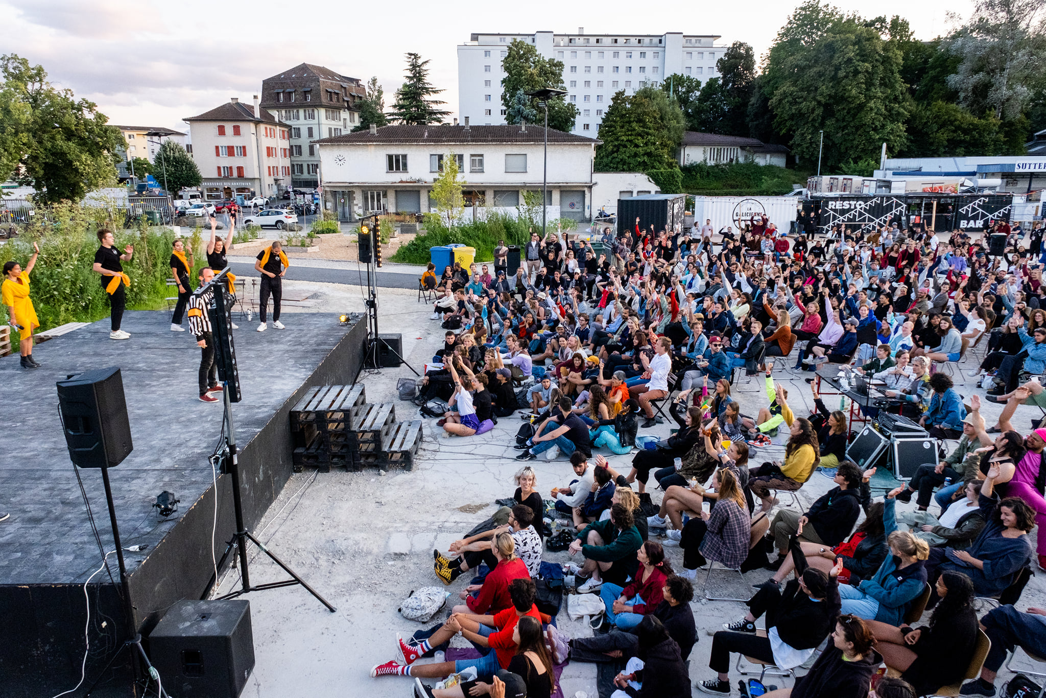 Milonga avec l'orchestre Bagatelle