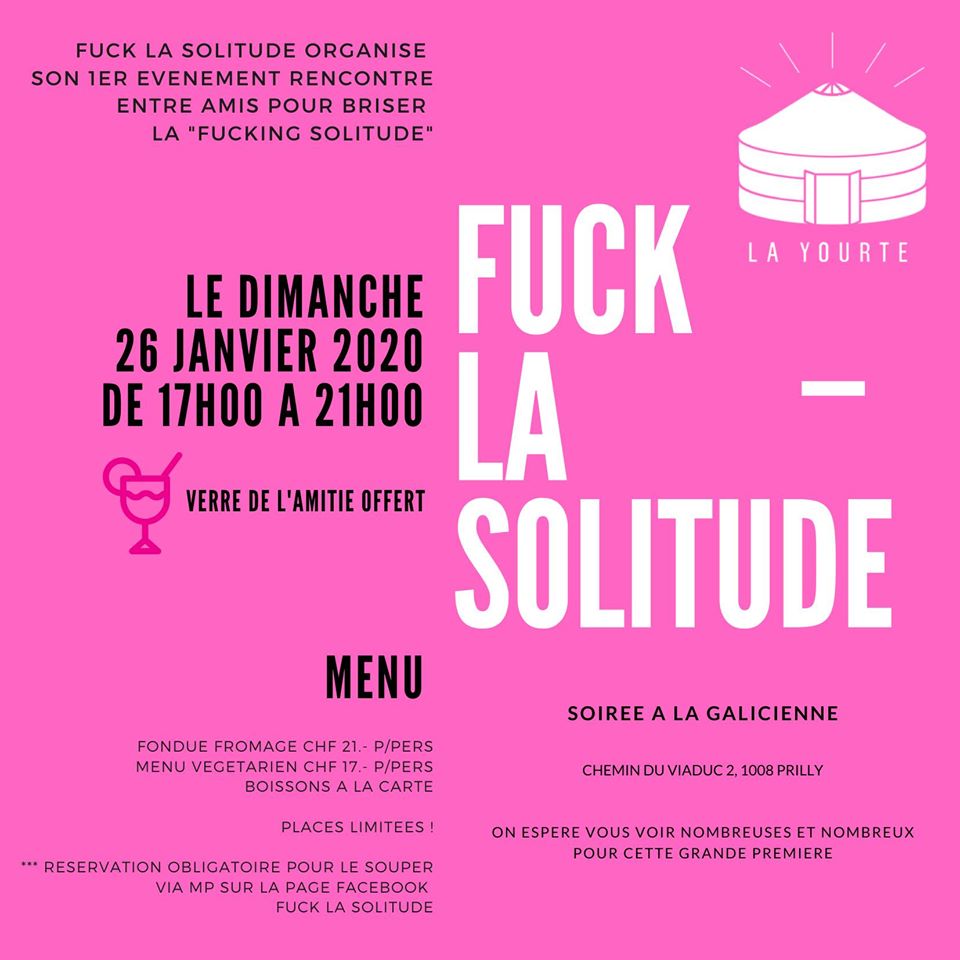 Fuck La Solitude - Soirée à La Galicienne