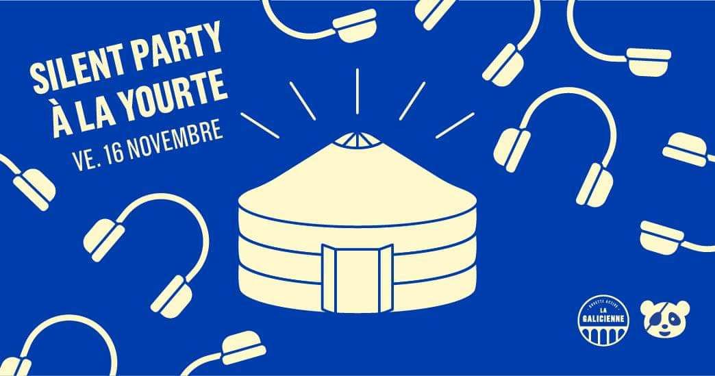 Silent Party à la yourte