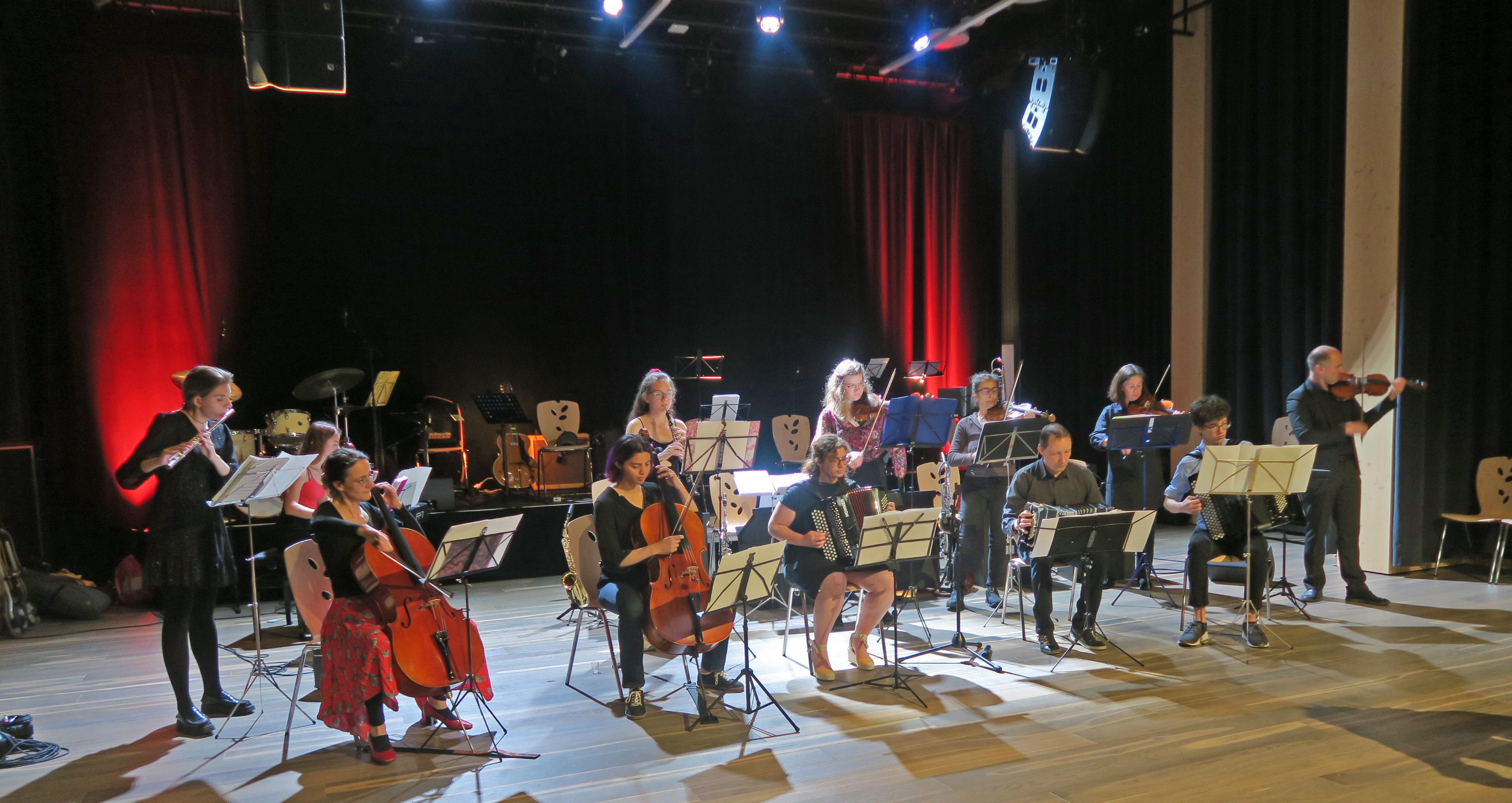 Milonga concert avec Bagatelle tango et AOF (Architango orquesta fugaz)